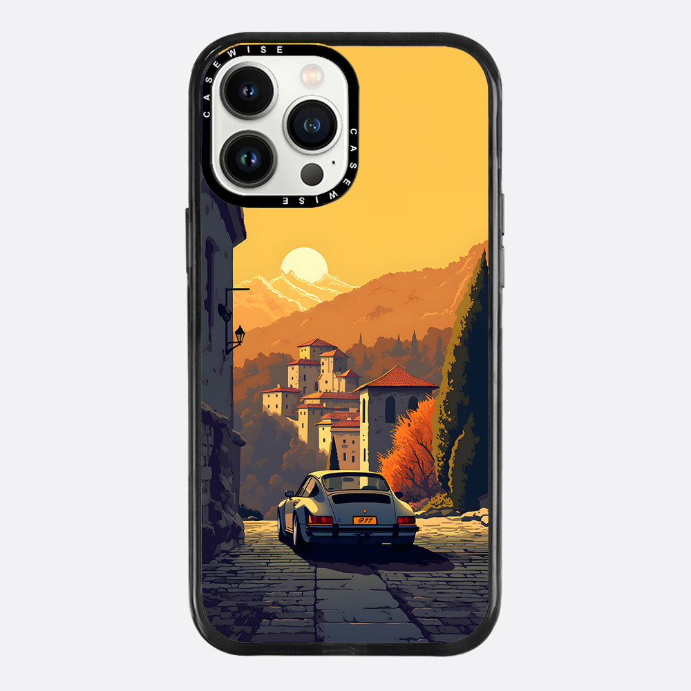 Porsche 911 Vintage Sunset - Hülle