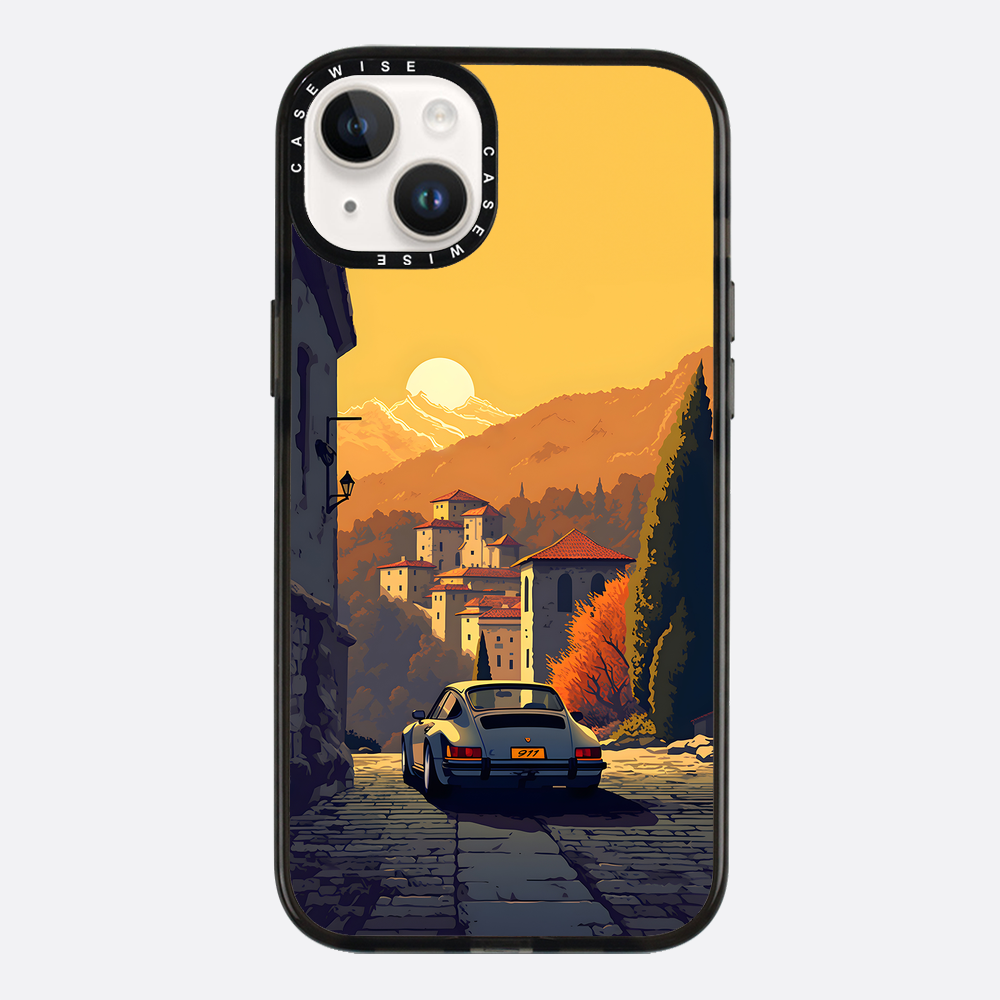 Porsche 911 Vintage Sunset - Hülle