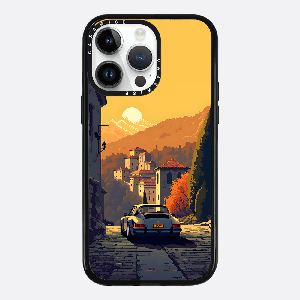 Porsche 911 Vintage Sunset - Hülle