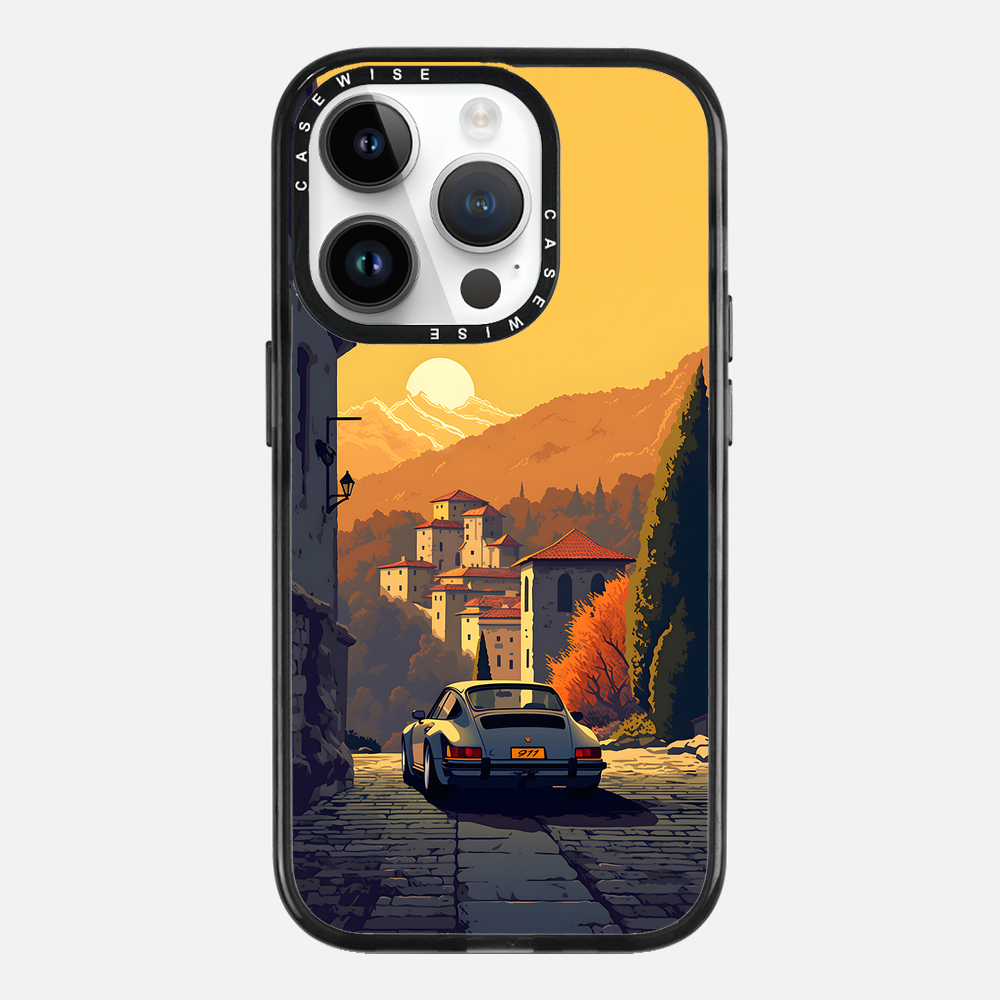 Porsche 911 Vintage Sunset - Hülle