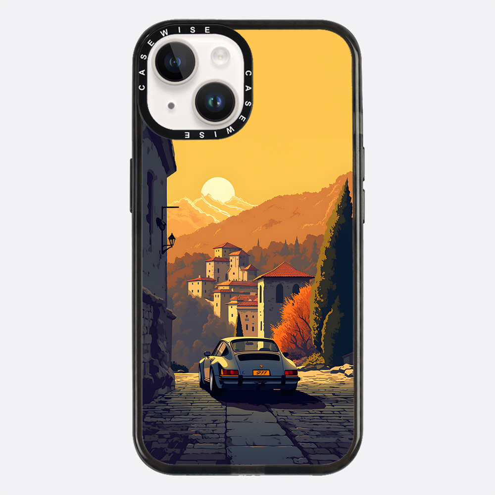 Porsche 911 Vintage Sunset - Hülle
