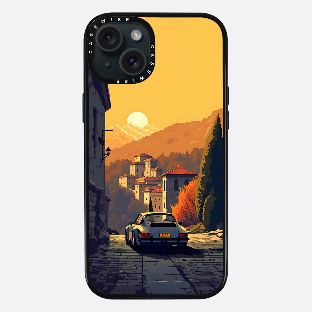 Porsche 911 Vintage Sunset - Hülle