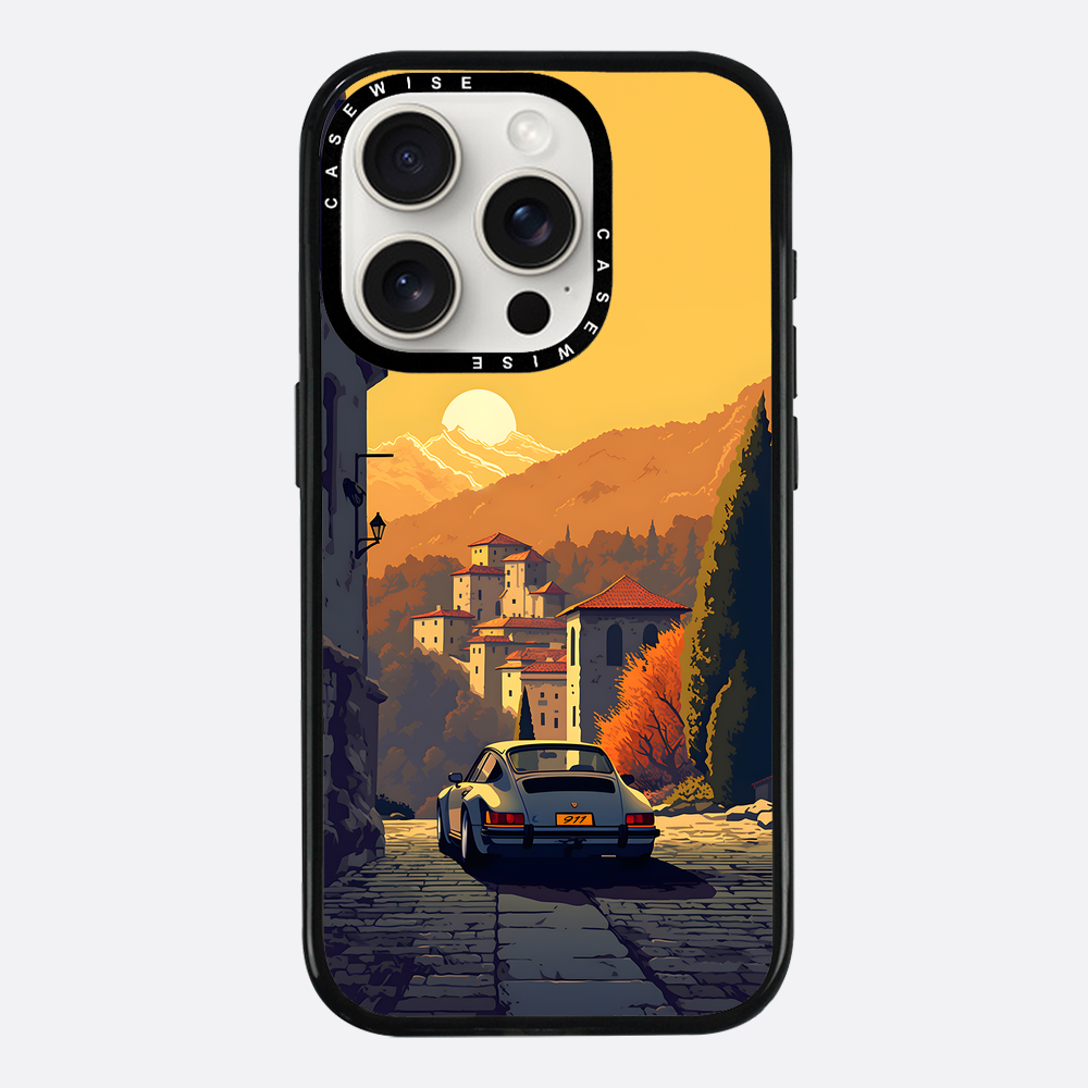 Porsche 911 Vintage Sunset - Hülle
