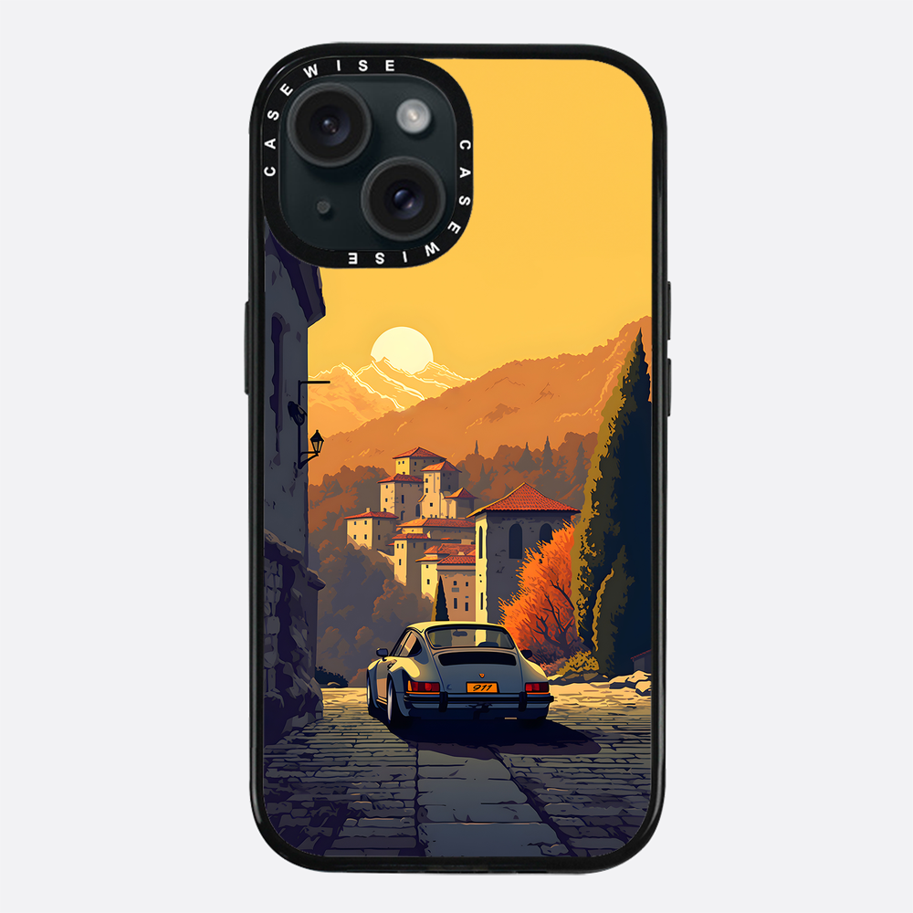 Porsche 911 Vintage Sunset - Hülle