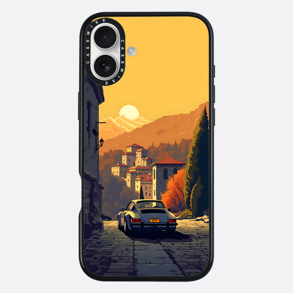 Porsche 911 Vintage Sunset - Hülle