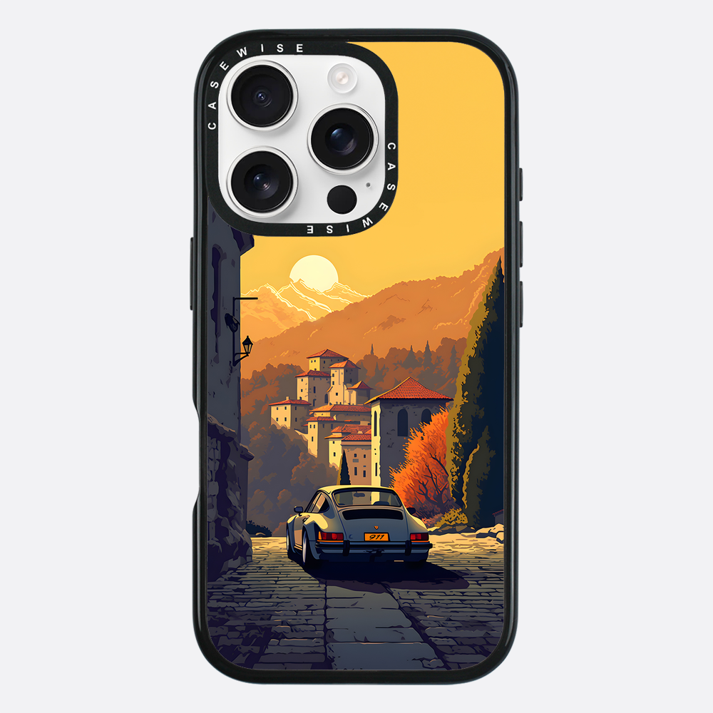 Porsche 911 Vintage Sunset - Hülle