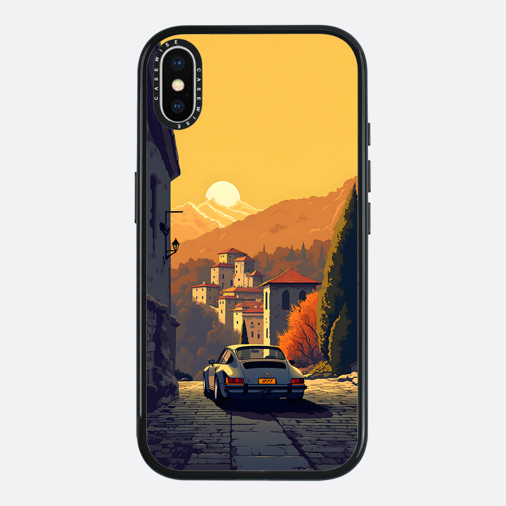 Porsche 911 Vintage Sunset - Hülle