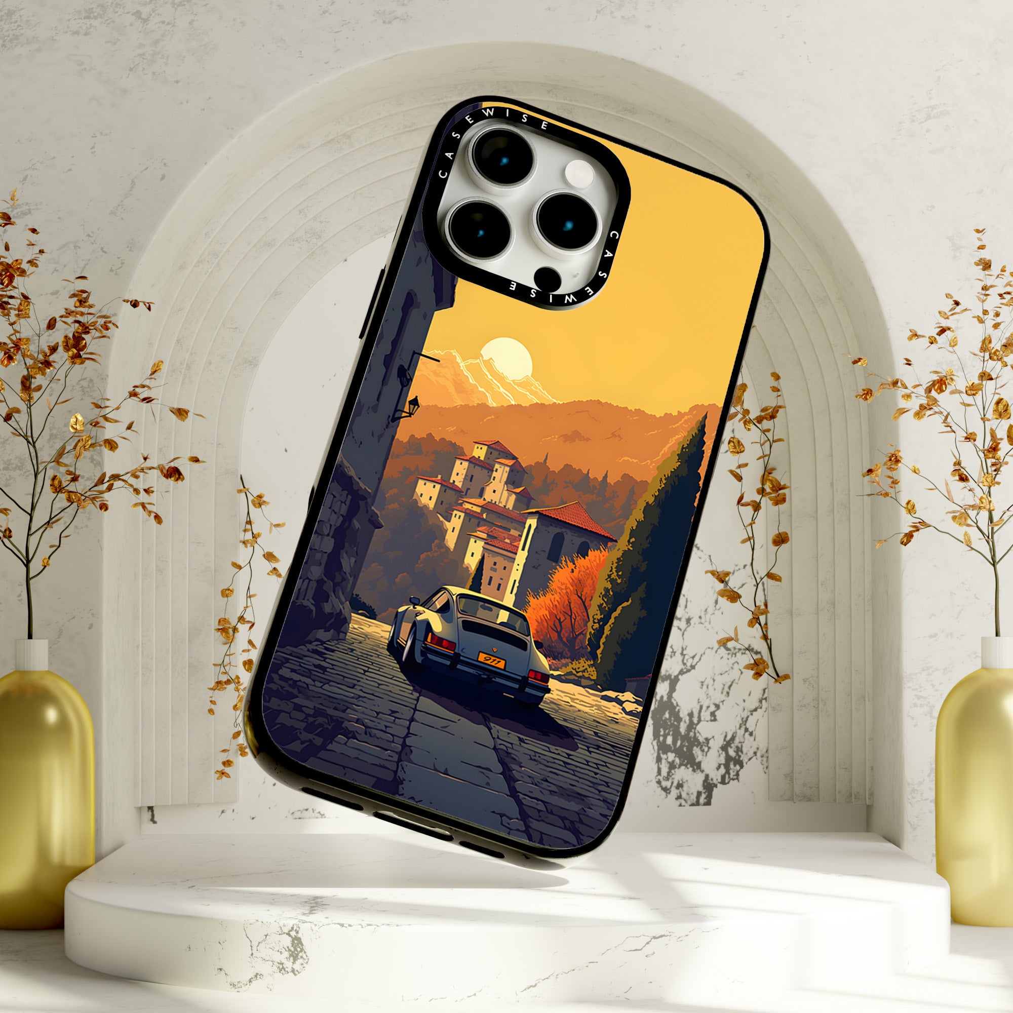 Porsche 911 Vintage Sunset - Hülle