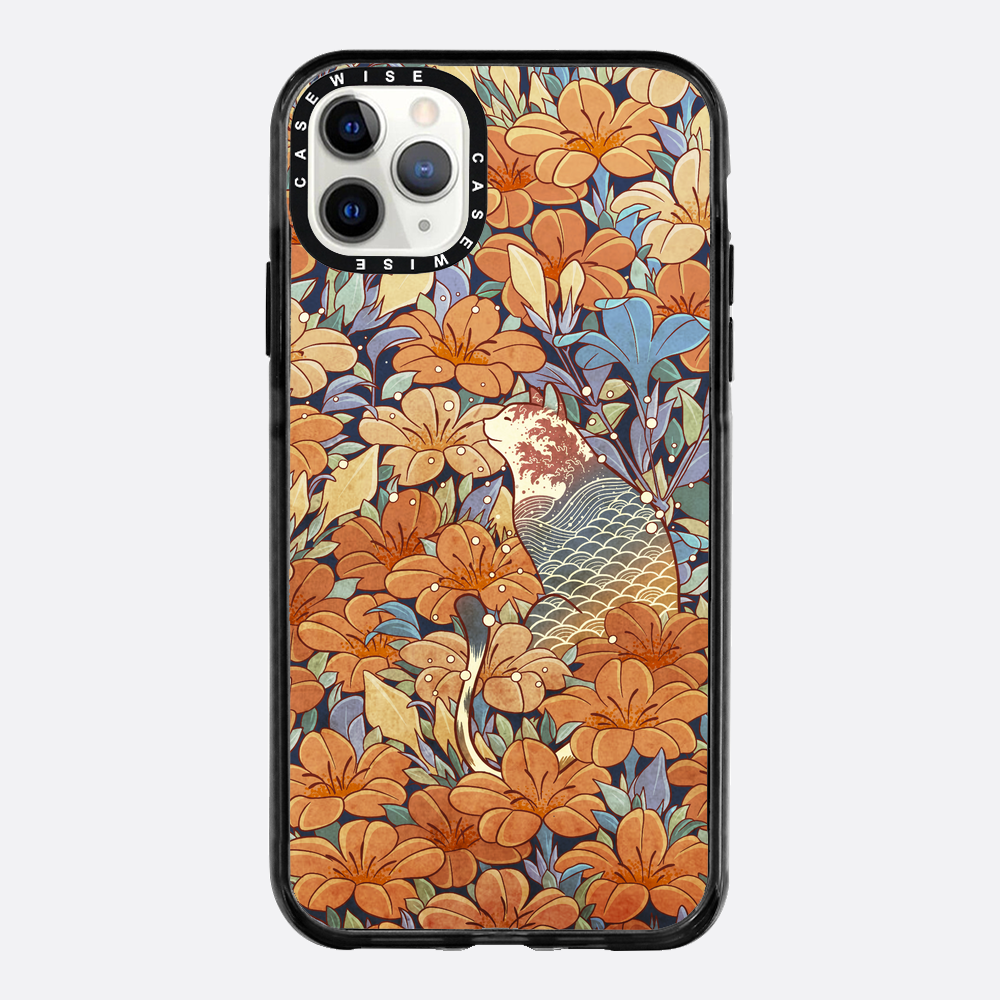Katzen- und Orangenblumen - Hülle