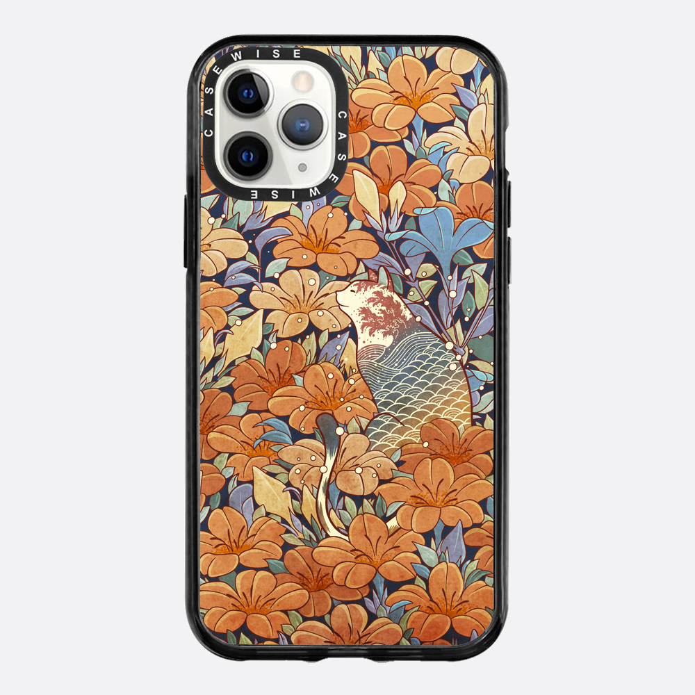 Katzen- und Orangenblumen - Hülle