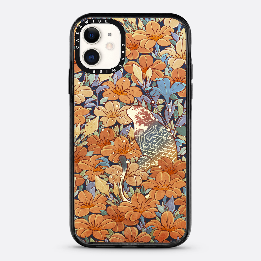 Katzen- und Orangenblumen - Hülle