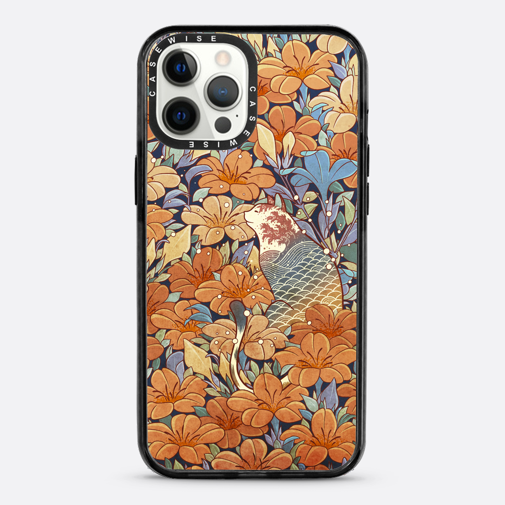 Katzen- und Orangenblumen - Hülle