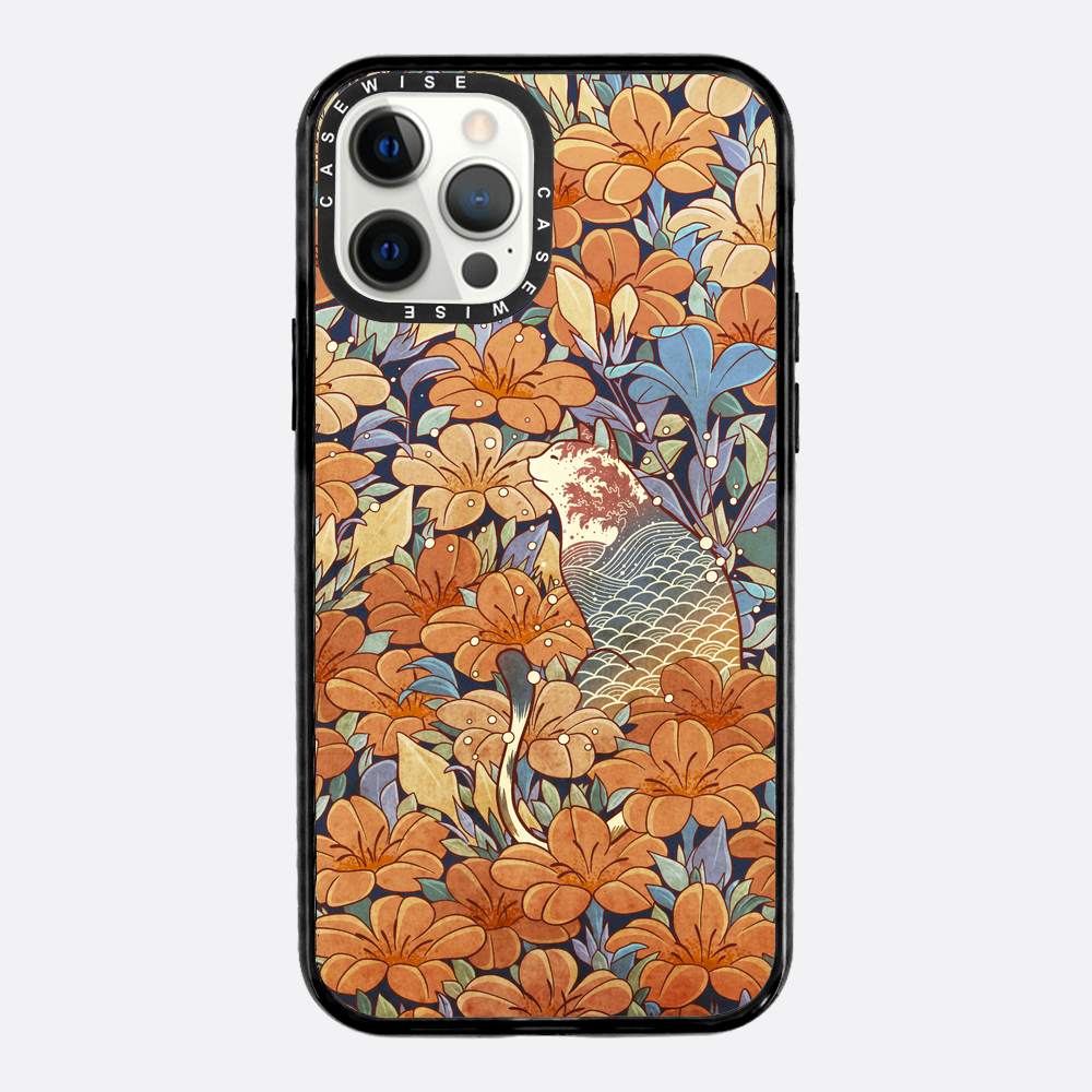 Katzen- und Orangenblumen - Hülle