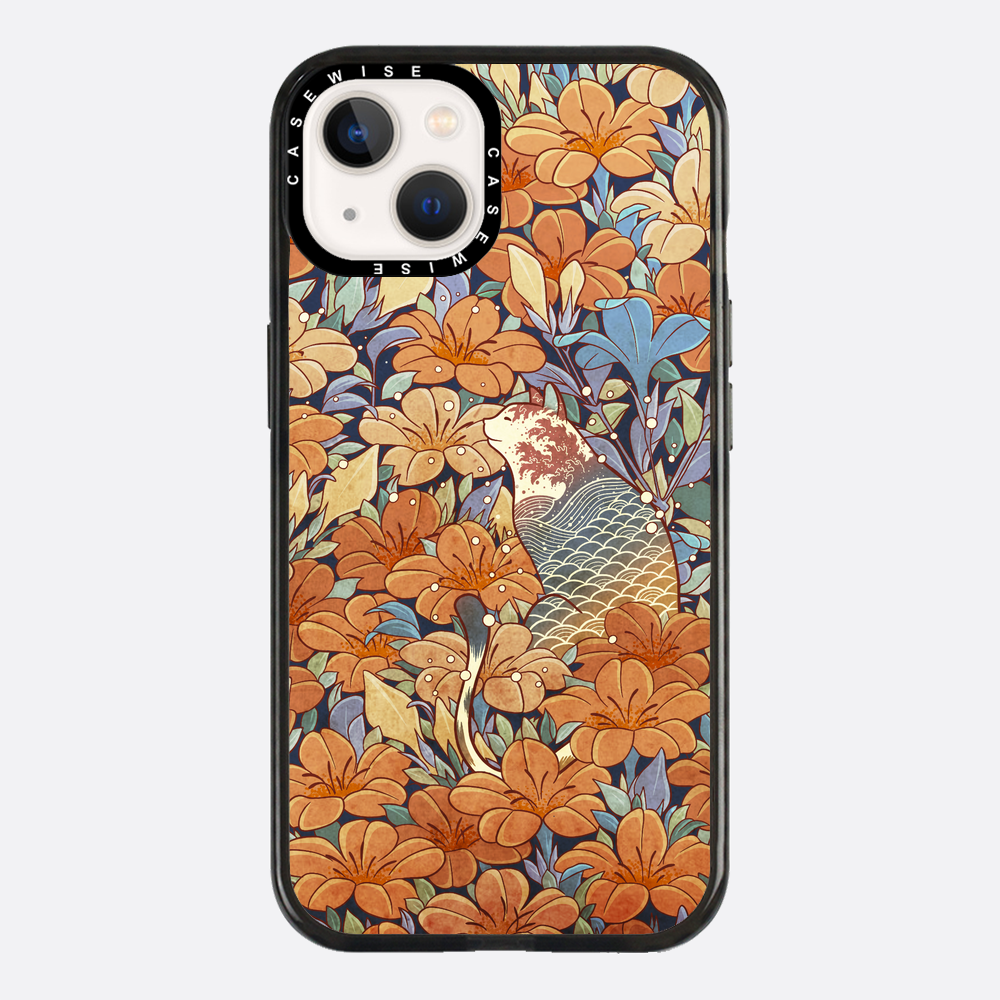 Katzen- und Orangenblumen - Hülle