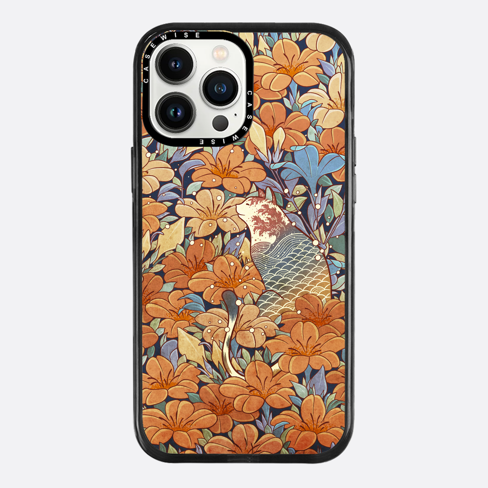 Katzen- und Orangenblumen - Hülle
