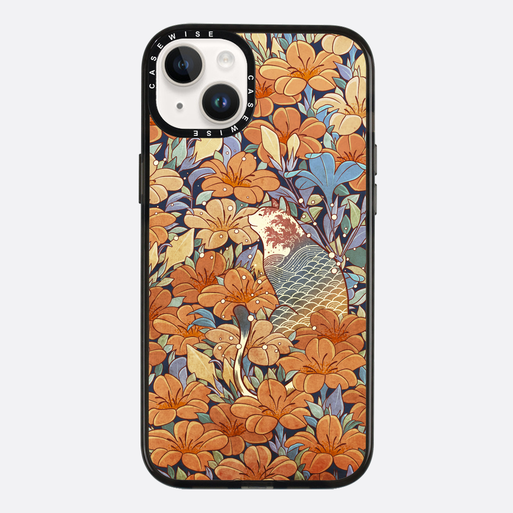 Katzen- und Orangenblumen - Hülle