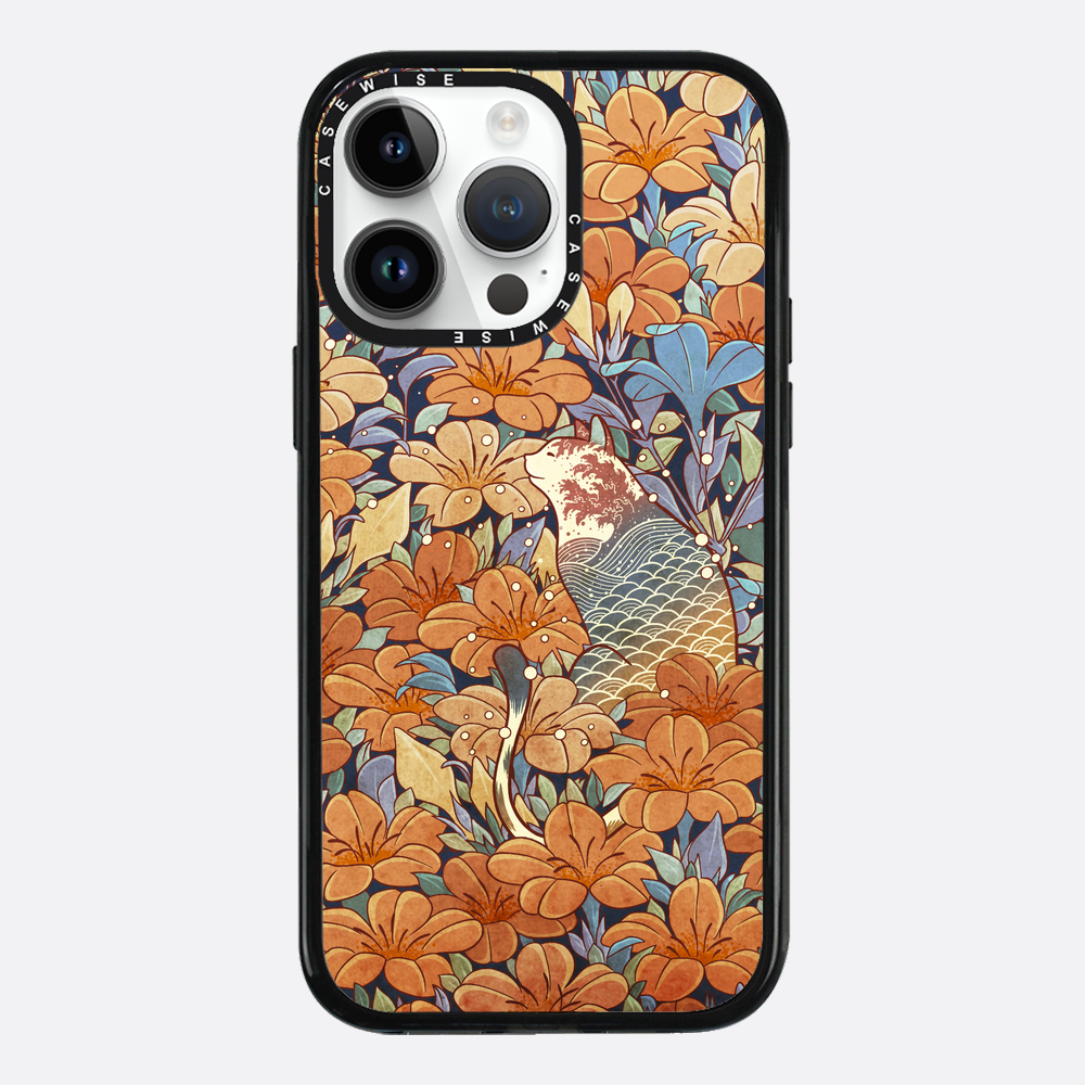 Katzen- und Orangenblumen - Hülle