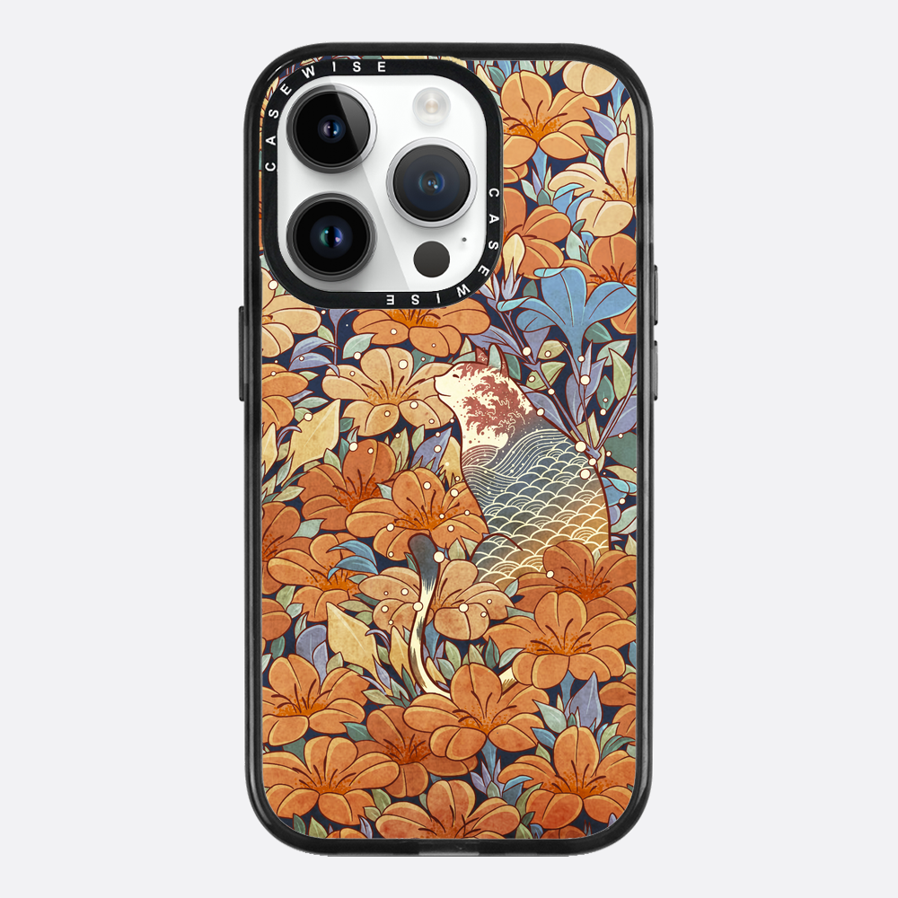 Katzen- und Orangenblumen - Hülle