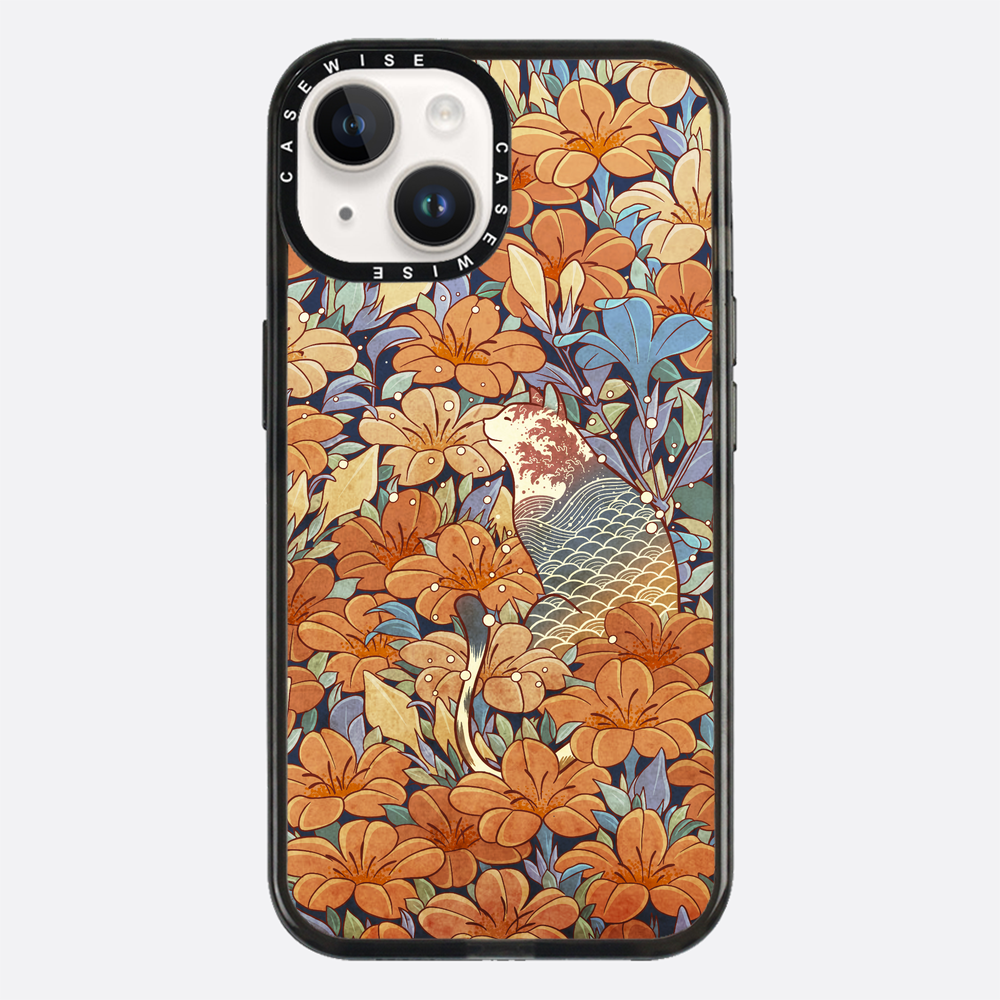 Katzen- und Orangenblumen - Hülle
