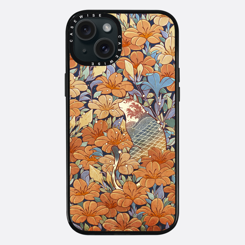 Katzen- und Orangenblumen - Hülle