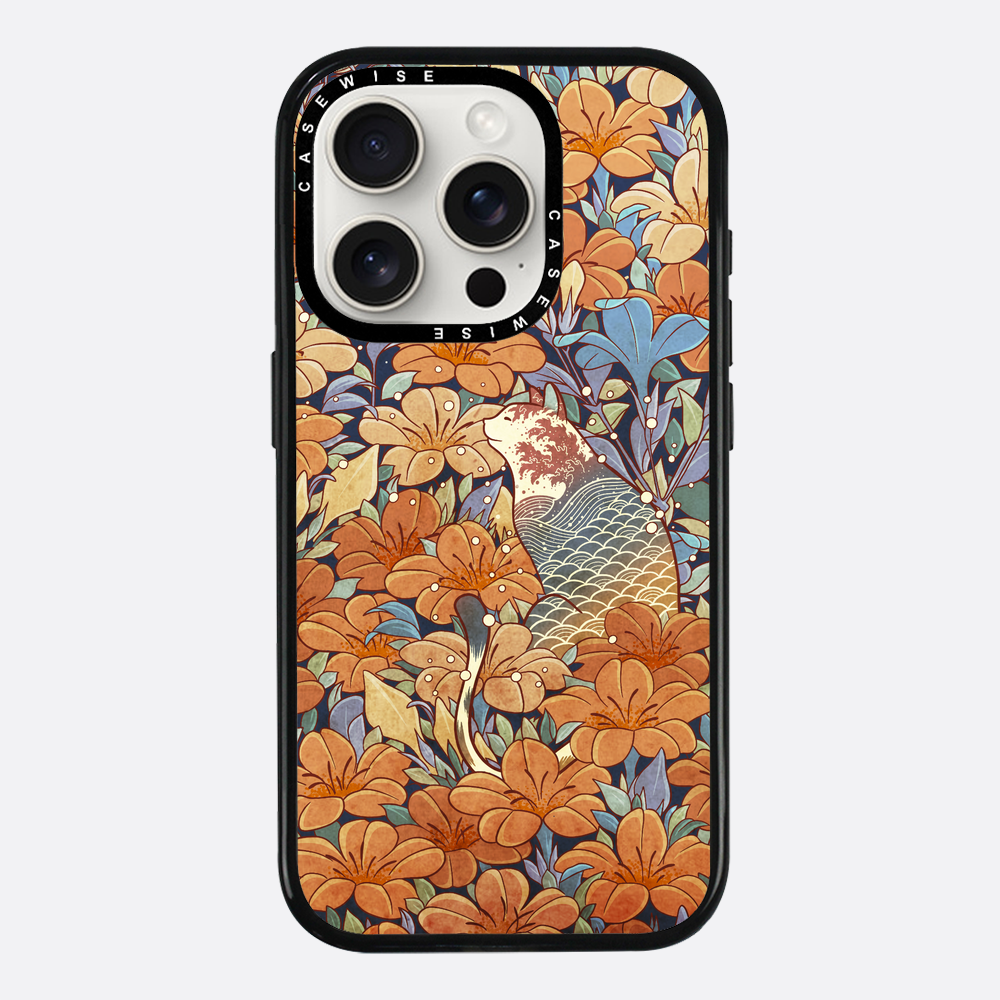 Katzen- und Orangenblumen - Hülle