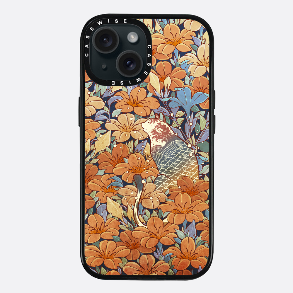 Katzen- und Orangenblumen - Hülle