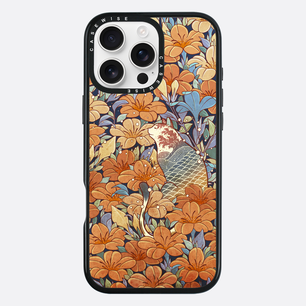 Katzen- und Orangenblumen - Hülle