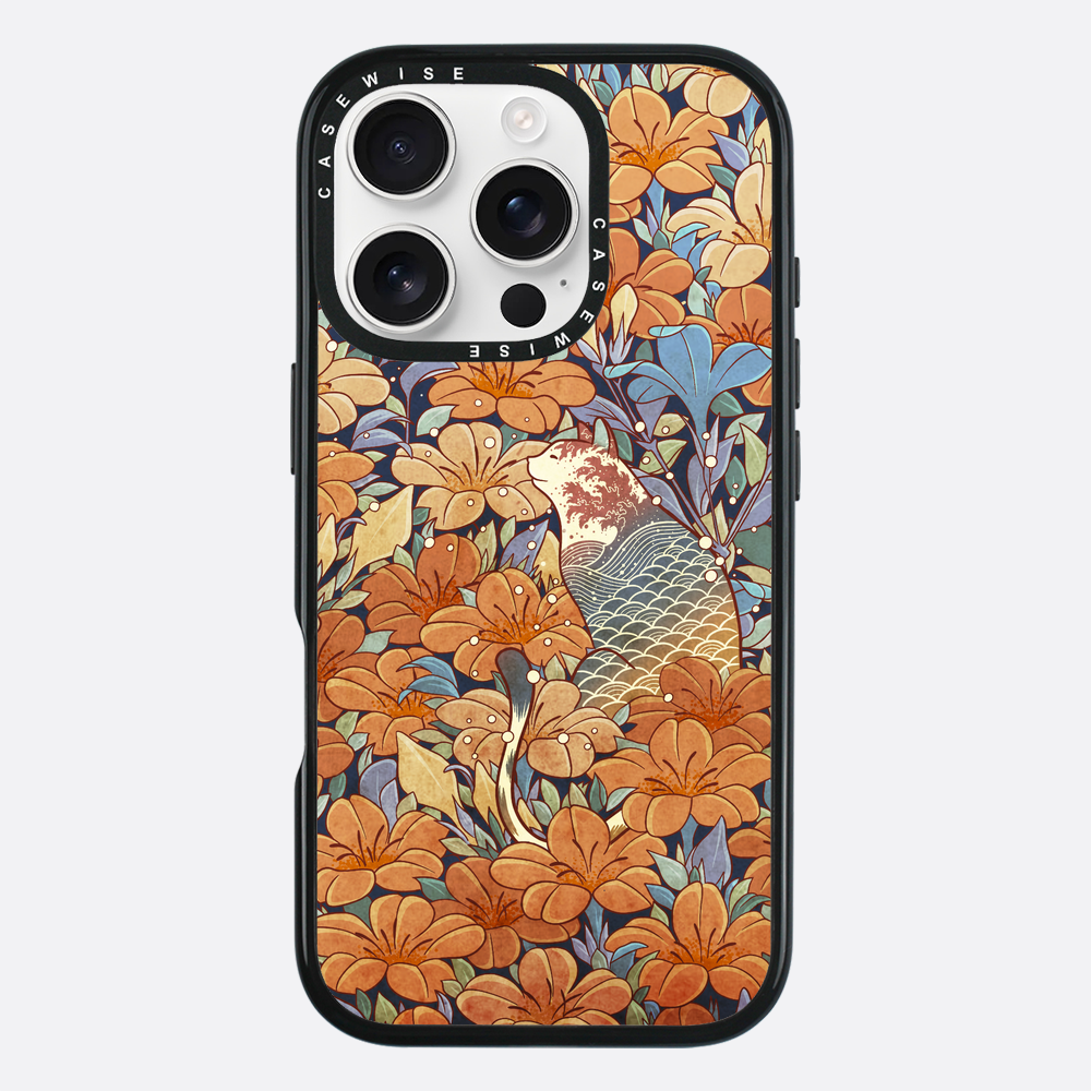Katzen- und Orangenblumen - Hülle
