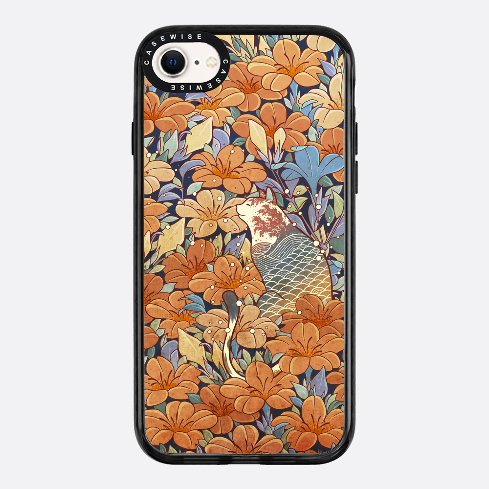 Katzen- und Orangenblumen - Hülle