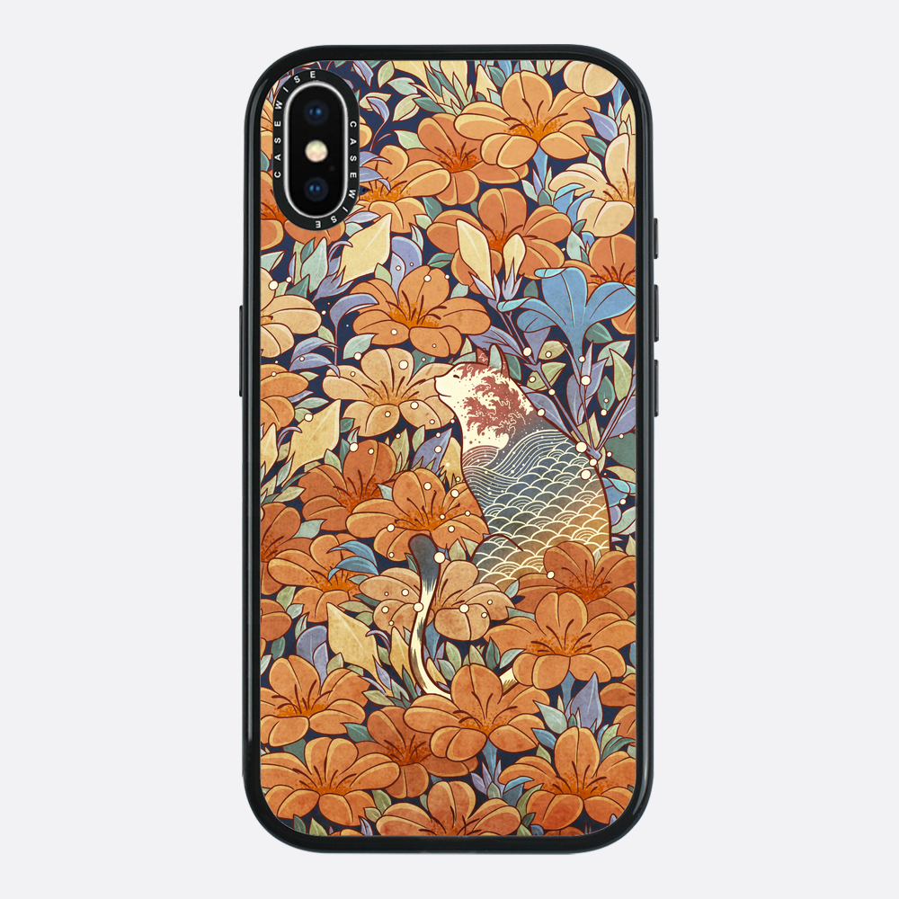 Katzen- und Orangenblumen - Hülle