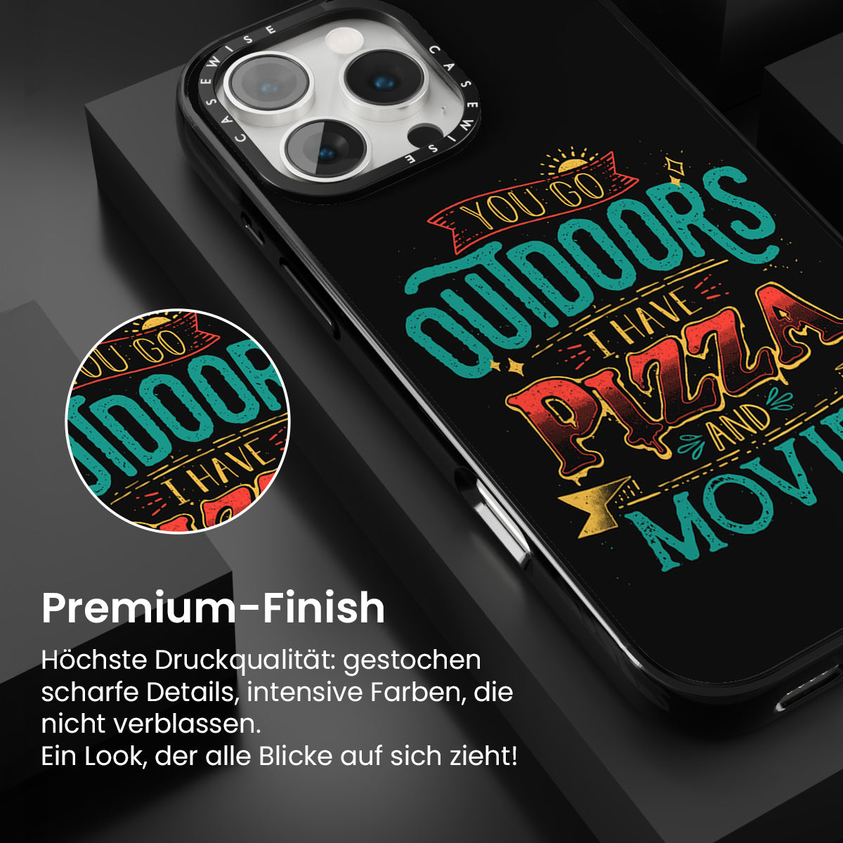 Du gehst schwarz ins Freie - Hülle
