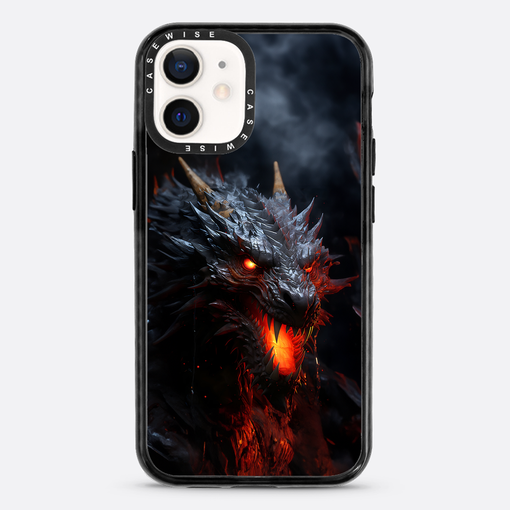 Schwarzer Nachtdrache - Hülle