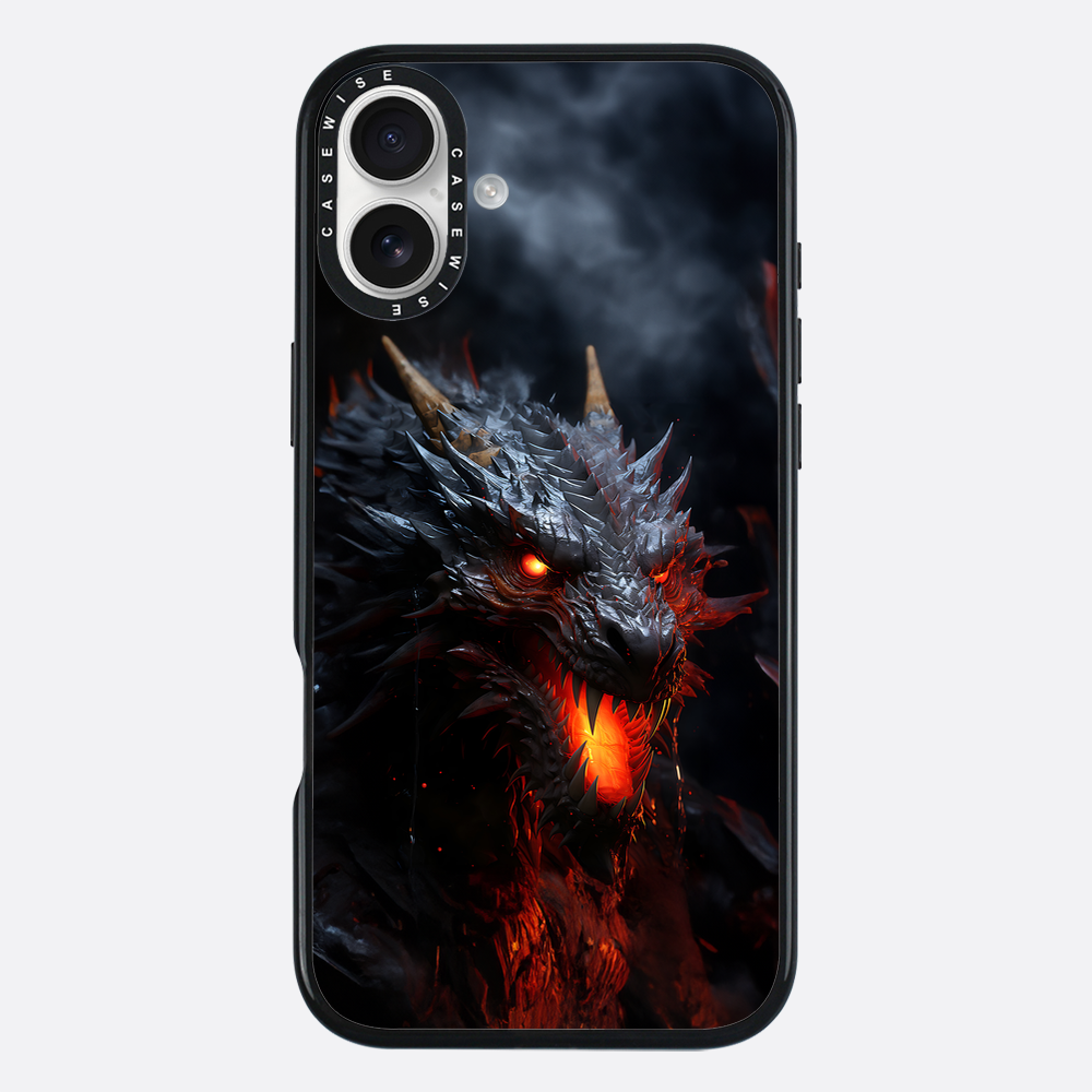 Schwarzer Nachtdrache - Hülle