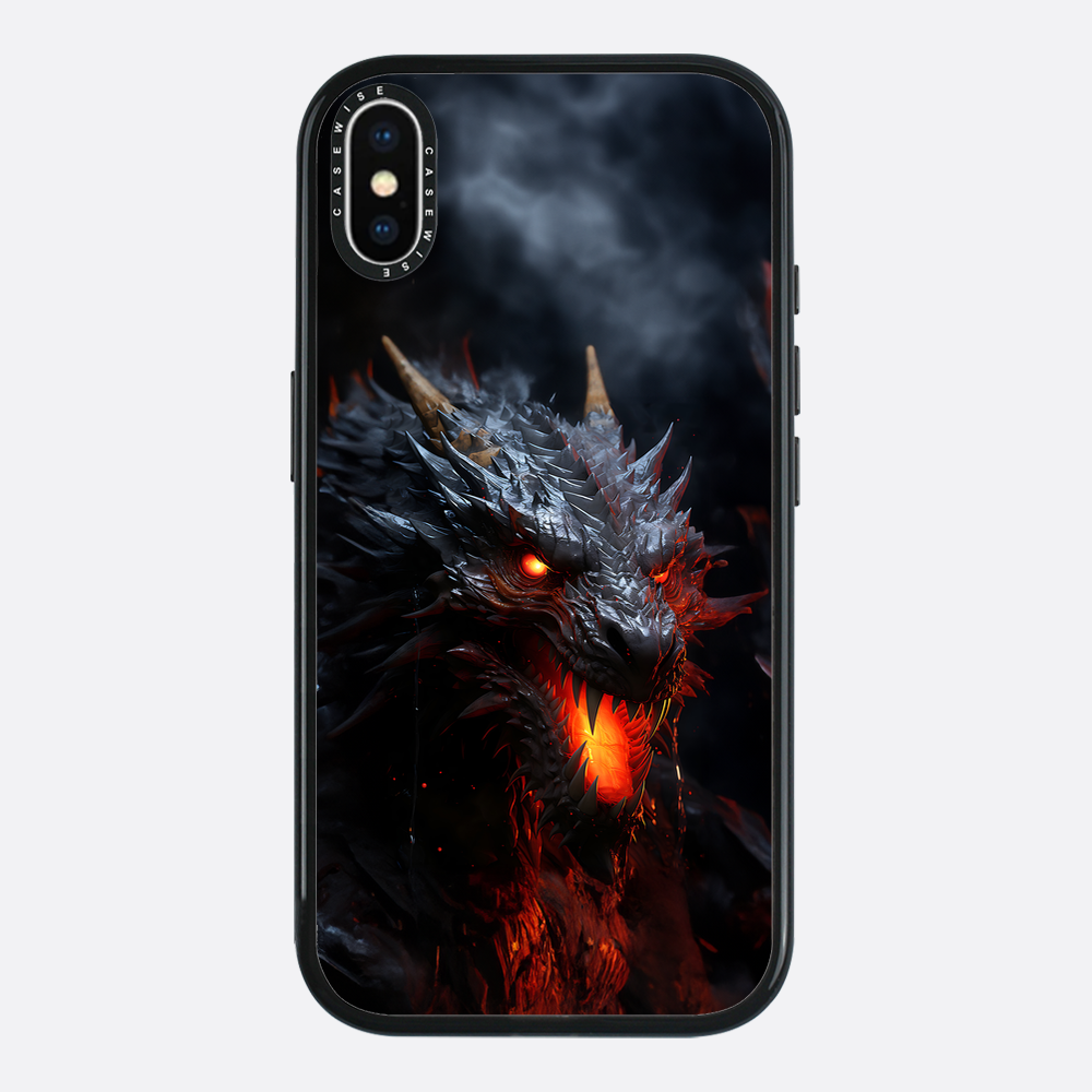 Schwarzer Nachtdrache - Hülle