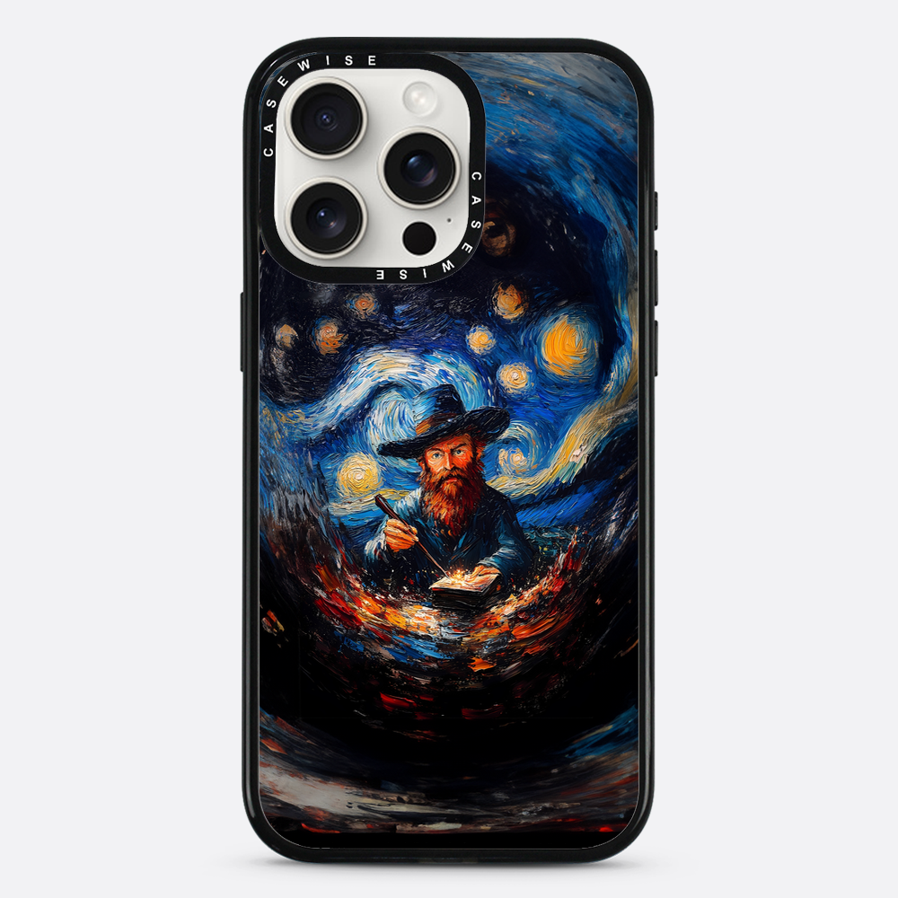 Van Gogh in Sternennacht - Hülle