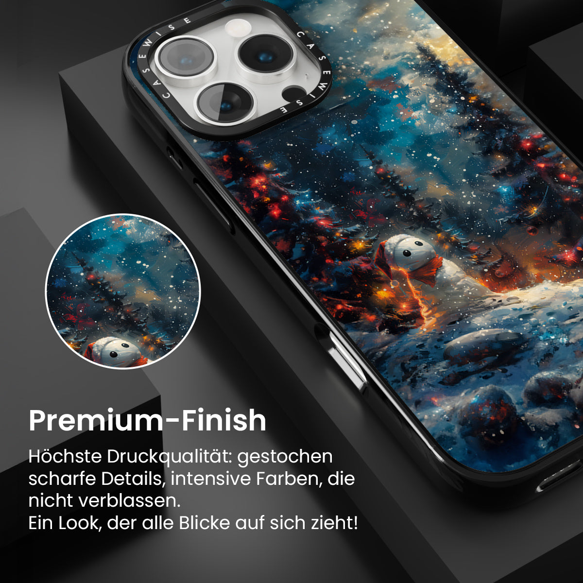 Weihnachtsschneefeld - Hülle