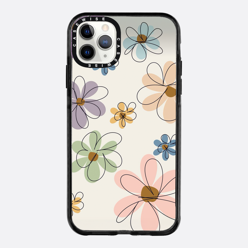 Minimalistische Blüten - Hülle