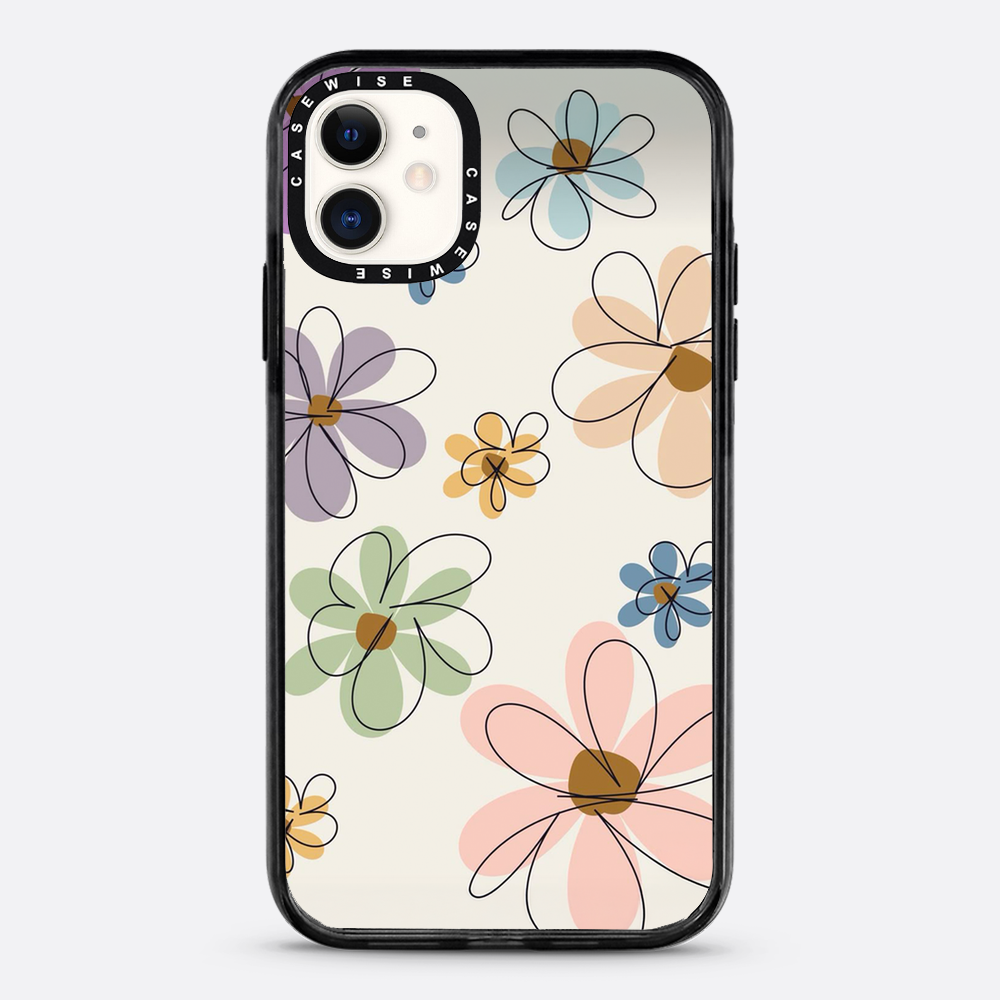 Minimalistische Blüten - Hülle