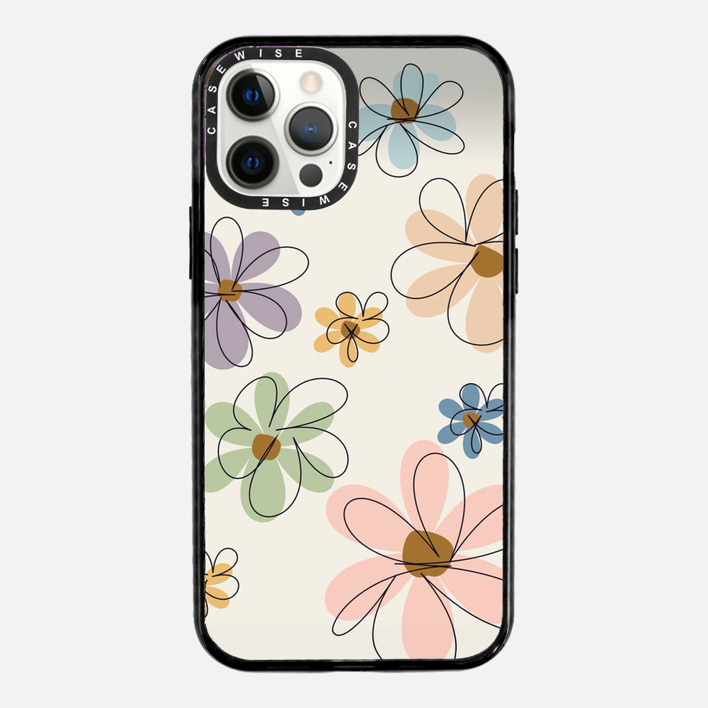 Minimalistische Blüten - Hülle