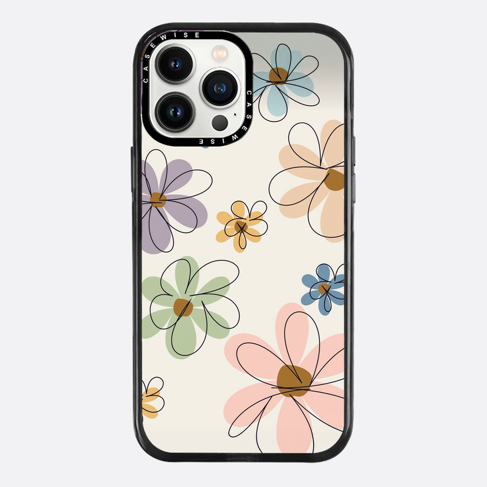 Minimalistische Blüten - Hülle