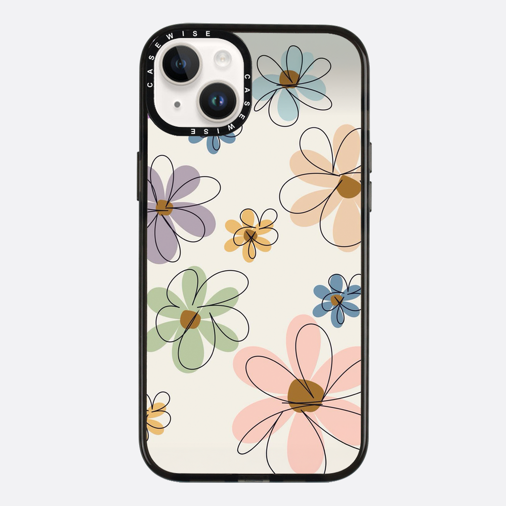 Minimalistische Blüten - Hülle