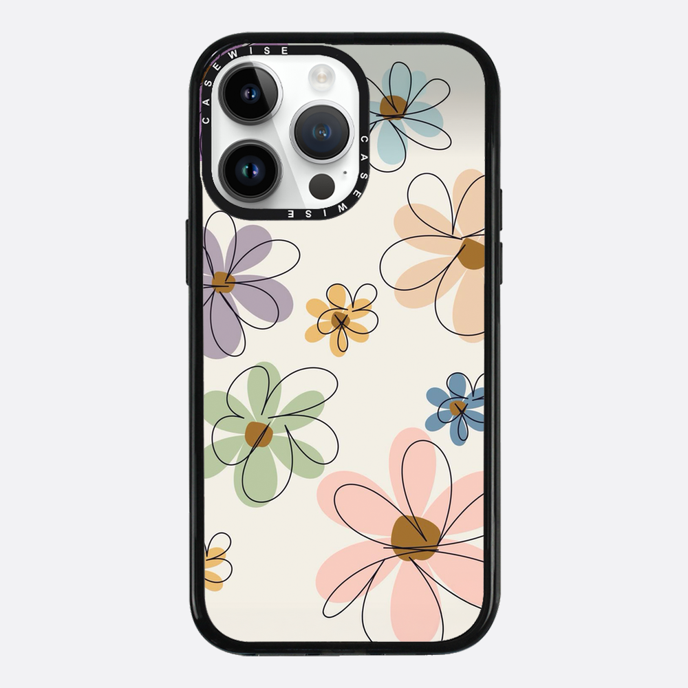 Minimalistische Blüten - Hülle
