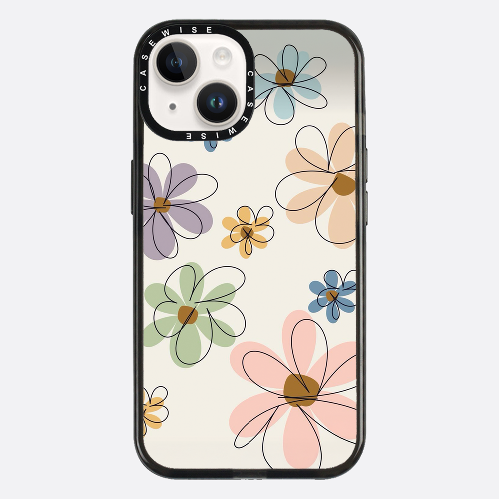 Minimalistische Blüten - Hülle