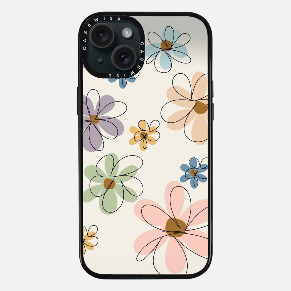 Minimalistische Blüten - Hülle