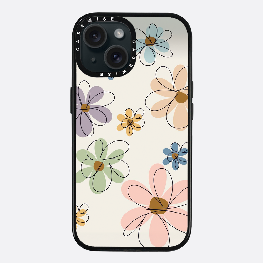 Minimalistische Blüten - Hülle