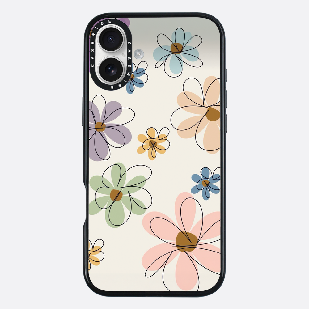 Minimalistische Blüten - Hülle