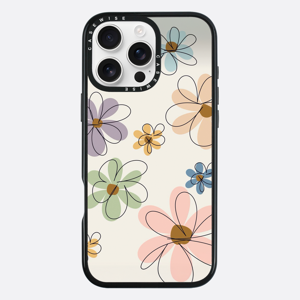 Minimalistische Blüten - Hülle