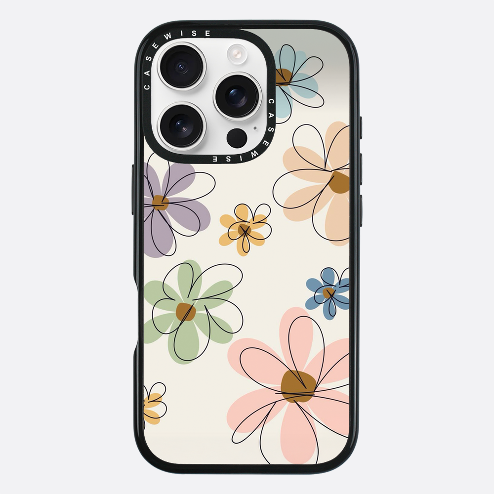 Minimalistische Blüten - Hülle