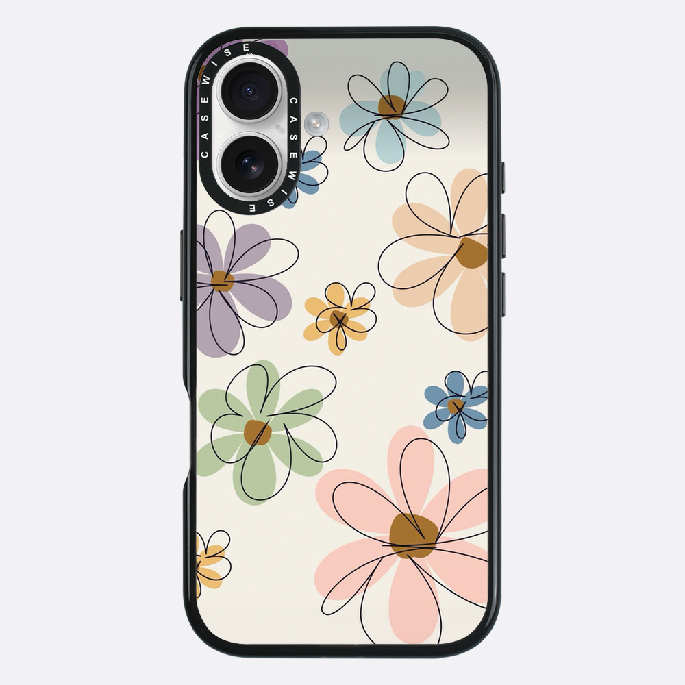 Minimalistische Blüten - Hülle