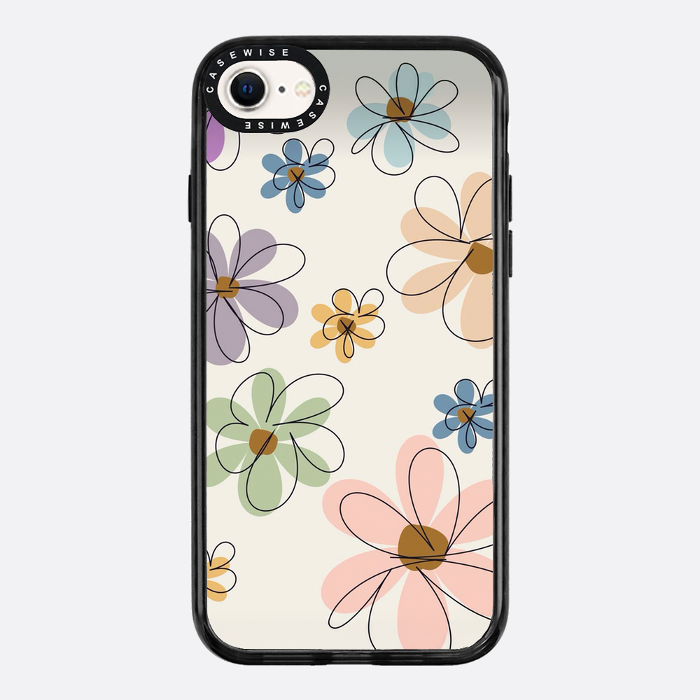 Minimalistische Blüten - Hülle